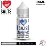 I Love Salts Blue Raspberry Salt Nicotine 30mL