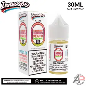 Innevape Strawberry Watermelon Peach Menthol Salt Nicotine 30mL