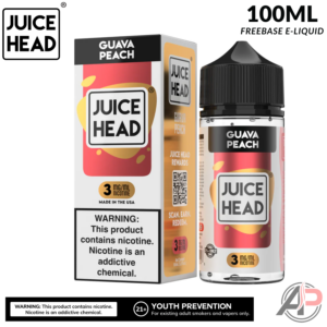 Juice Head Guava Peach E-Liquid 100mL