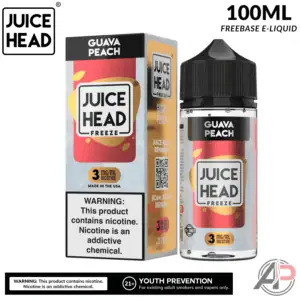 Juice Head Guava Peach Freeze E-Liquid 100mL