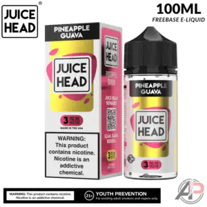 Juice Head Pineapple Guava E-Liquid 100mL