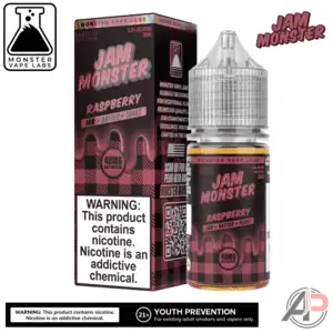 Raspberry Salt Nicotine By Jam Monster Vape Labs 30mL
