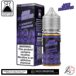 Blackberry Salt Nicotine By Jam Monster Vape Labs 30mL