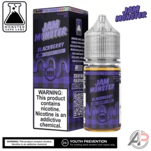 Blackberry Salt Nicotine By Jam Monster Vape Labs 30mL
