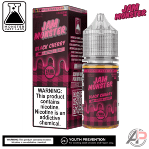 Black Cherry Salt Nicotine By Jam Monster Vape Labs 30mL