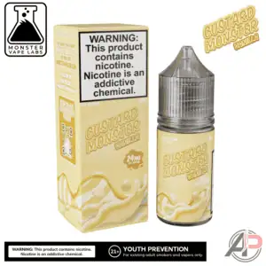 Vanilla Salt Nicotine By Custard Monster Vape Labs 30mL