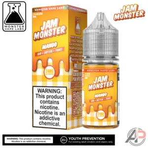 Mango Salt Nicotine By Jam Monster Vape Labs 30mL