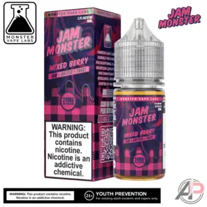 Mixed Berry Salt Nicotine By Jam Monster Vape Labs 30mL