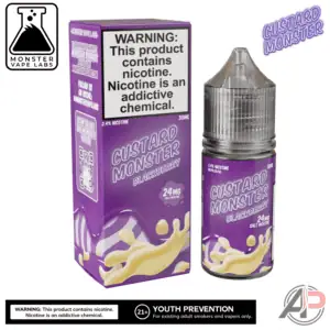 Blackberry Salt Nicotine By Custard Monster Vape Labs 30mL