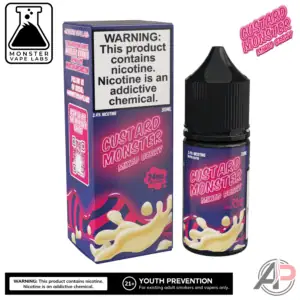 Mixed Berry Salt Nicotine By Custard Monster Vape Labs 30mL
