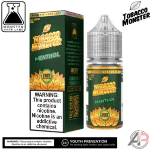 Menthol Salt Nicotine By Tobacco Monster Vape Labs 30mL