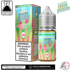 Strawberry Lime Ice Salt Nicotine By Frozen Fruit Monster Vape Labs 30mL