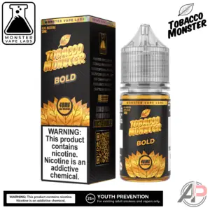 Bold Tobacco Salt Nicotine By Tobacco Monster Vape Labs 30mL