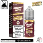 Hazelnut Latte Salt Nicotine By Holiday Monster Vape Labs 30mL
