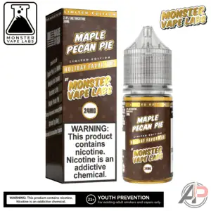 Maple Pecan Pie Salt Nicotine By Holiday Monster Vape Labs 30mL