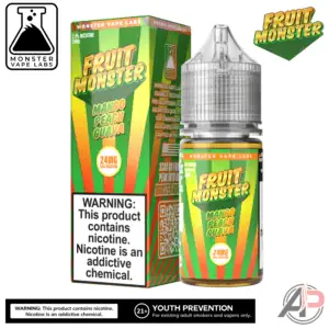 Mango Peach Guava Salt Nicotine By Fruit Monster Vape Labs 30mL