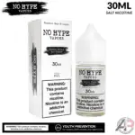 No Hype Vapors Butter Pecan Ice Cream Salt Nicotine 30mL