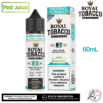 Pod Juice Royal Tobacco Extracts Menthol Tobacco E-Liquid 60mL