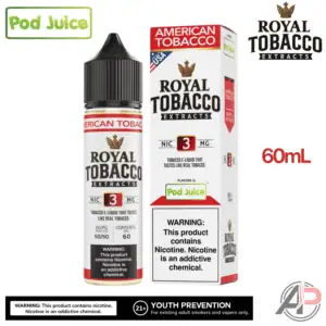 Pod Juice Royal Tobacco Extracts American Tobacco E-Liquid 60mL