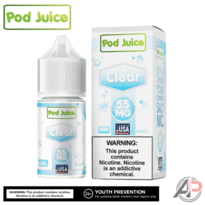 Pod Juice Clear Salt Nicotine 30mL