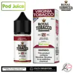 Pod Juice Royal Tobacco Extracts Virginia Tobacco Salt Nicotine 30mL