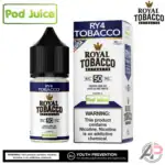 Pod Juice Royal Tobacco Extracts RY4 Tobacco Salt Nicotine 30mL