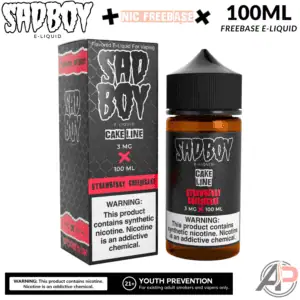 Sadboy Strawberry Cheesecake E-Liquid 100mL