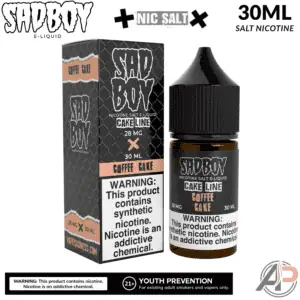Sadboy Coffee Cake Salt Nicotine 30mL