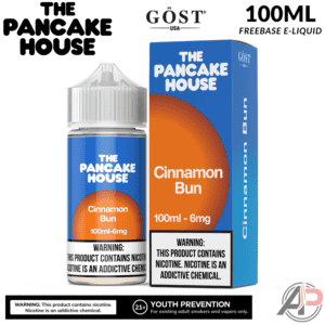 The Pancake House Cinnamon Bun Gost Vapor E-Liquid 100mL