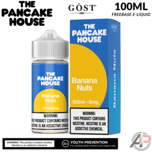 The Pancake House Banana Nuts Gost Vapor E-Liquid 100mL