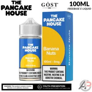 The Pancake House Banana Nuts Gost Vapor E-Liquid 100mL