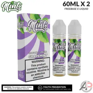 Mints Vape Co Grapemint E-Liquid 120mL