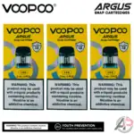 Voopoo Argus Snap Pod Replacement Cartridges 3 Pack