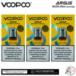 Voopoo Argus Multi-Ohm Pod Replacement Cartridges 3 Pack
