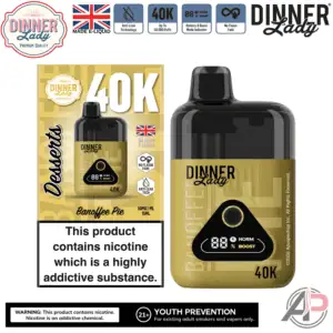 Dinner Lady Desserts 40,000 Puffs Disposable Vape Device