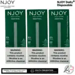 Njoy Daily Extra Menthol Disposable Vape Device
