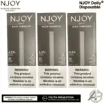 Njoy Daily Rich Tobacco Disposable Vape Device