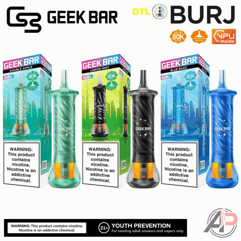 GEEK BAR BURJ 80,000 PUFFS HOOKAH