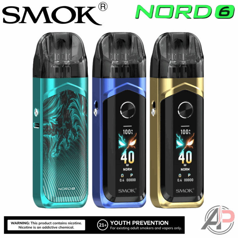 Smok Nord 6 80w Pod System Starter Kit Device
