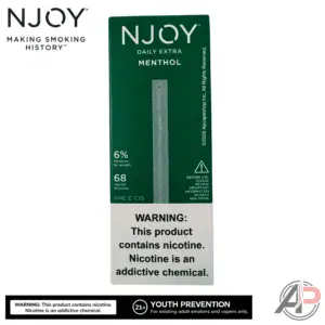 daily disposable vape Njoy Extra Menthol Device Vuse Vype epod Flavor:Dragon Fruit Voopoo PnP Replacement Coils