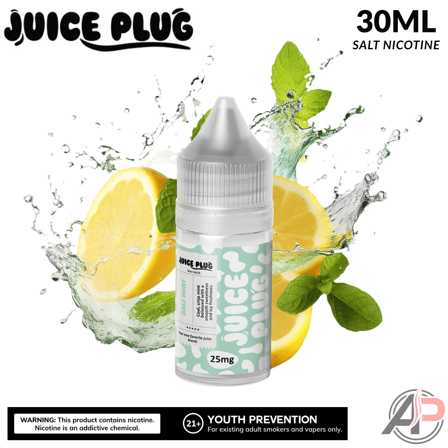 Juice Plug Cali Mint Salt Nicotine 30mL