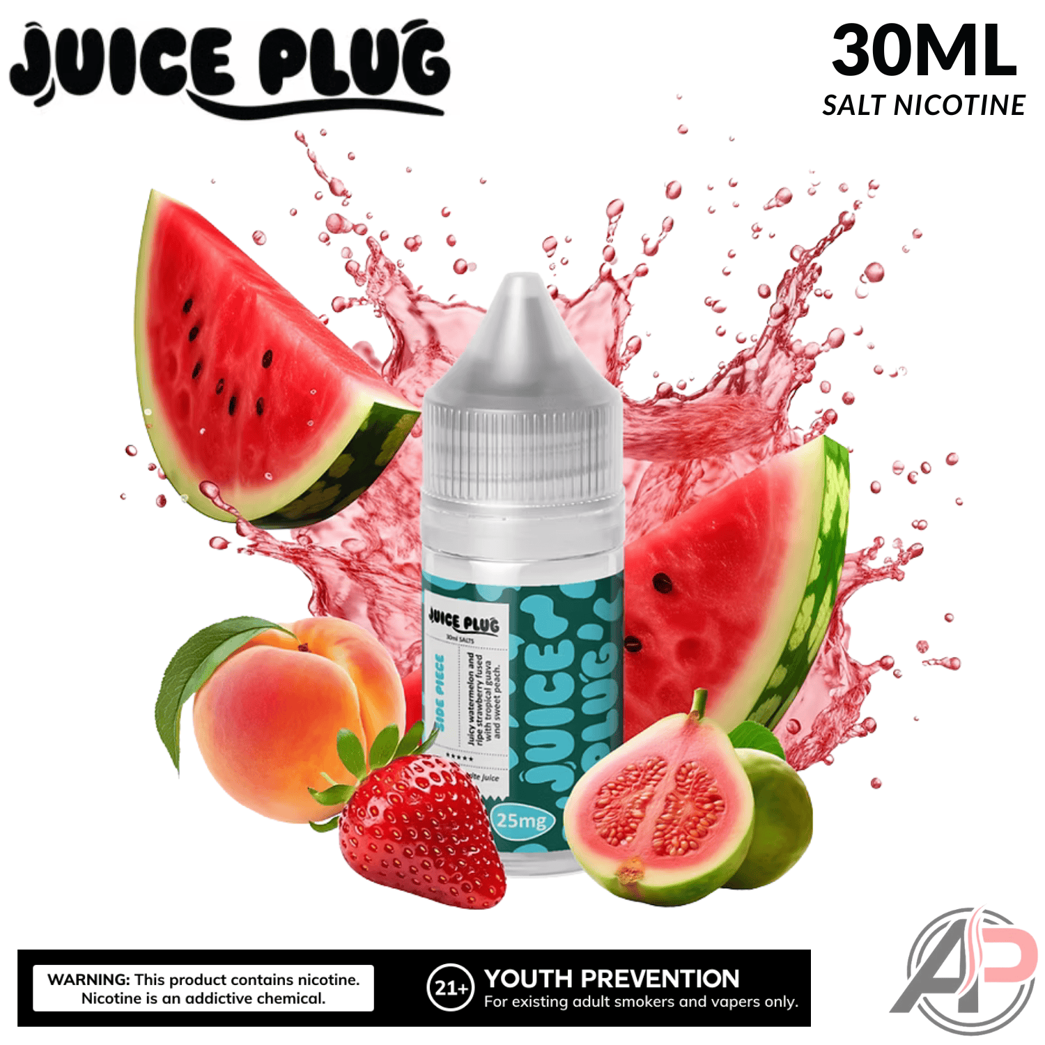 Juice Plug Side Piece Salt Nicotine 30mL