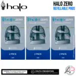 Halo Zero Replacement Pod Cartridges 2 Pack