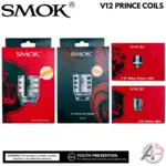Smok V12 Prince Replacement Coils 3 Pack