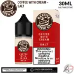 Barista Brew Co Coffee With Cream Salt Nicotine 30mL
