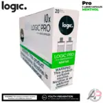 Logic Pro Menthol Capsules 10 Pack Wholesale Box