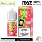Pod Juice x Raz Watermelon Gush Salt Nicotine 30mL