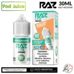 Pod Juice x Raz Wintergreen Salt Nicotine 30mL