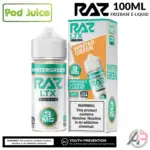 Pod Juice X Raz Wintergreen E-Liquid 100mL