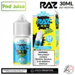 Pod Juice x Raz Blue Raz Batch Salt Nicotine 30mL
